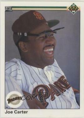 Joe Carter #754 Baseball Cards 1990 Upper Deck