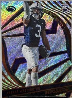 Parker Washington #44 Football Cards 2023 Panini Chronicles Draft Picks Revolution