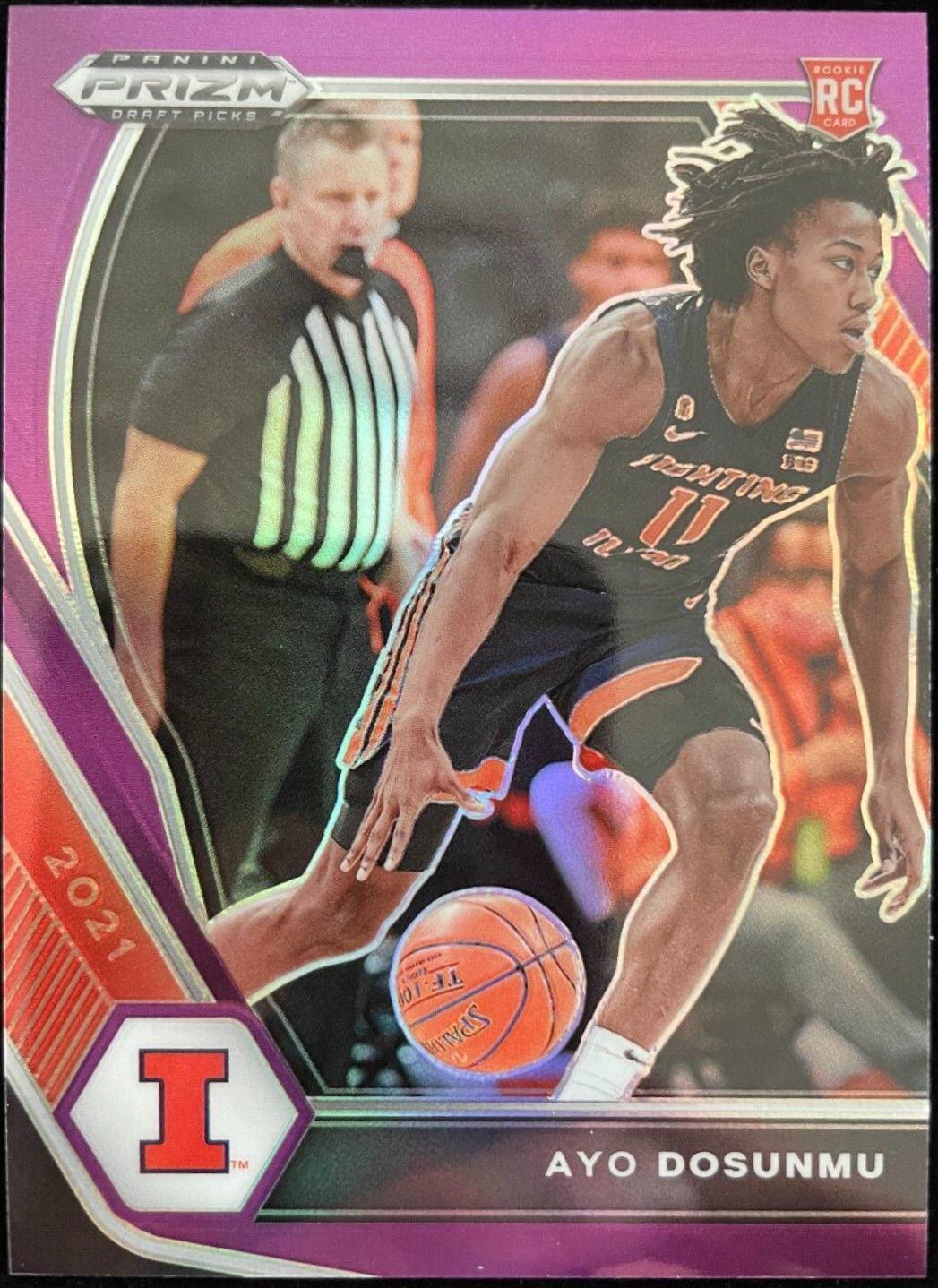 Ayo Dosunmu [Purple Prizm] #20 Prices | 2021 Panini Prizm Draft