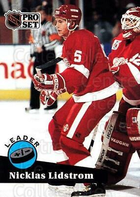 Nicklas Lidstrom #610 Hockey Cards 1991 Pro Set