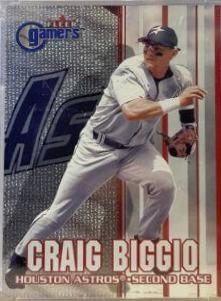 Craig Biggio #28 Baseball Cards 2000 Fleer Gamers