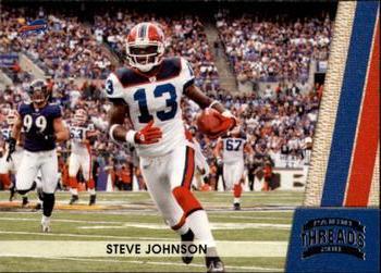 Steve Johnson #19 Football Cards 2011 Panini Threads