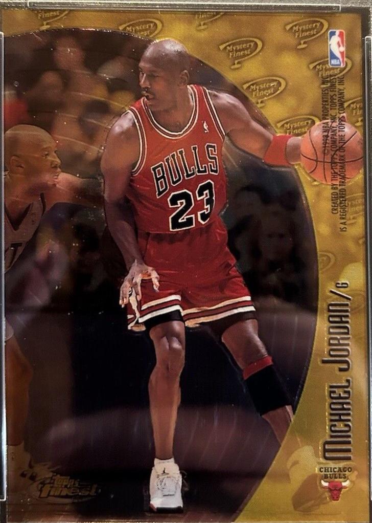 Michael Jordan / Kobe Bryant #M1 Basketball Cards 1998 Finest Mystery