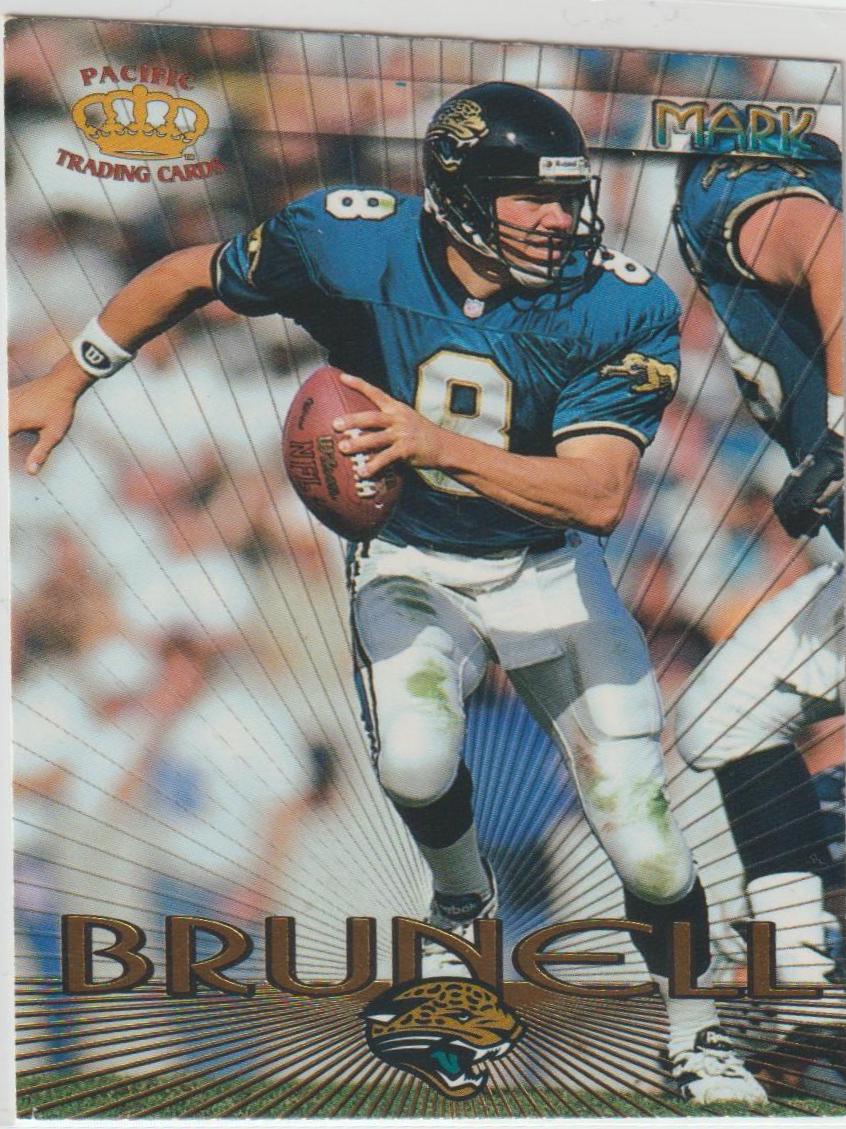 MARK BRUNELL #8 1997 Pacific Mark Brunell Football