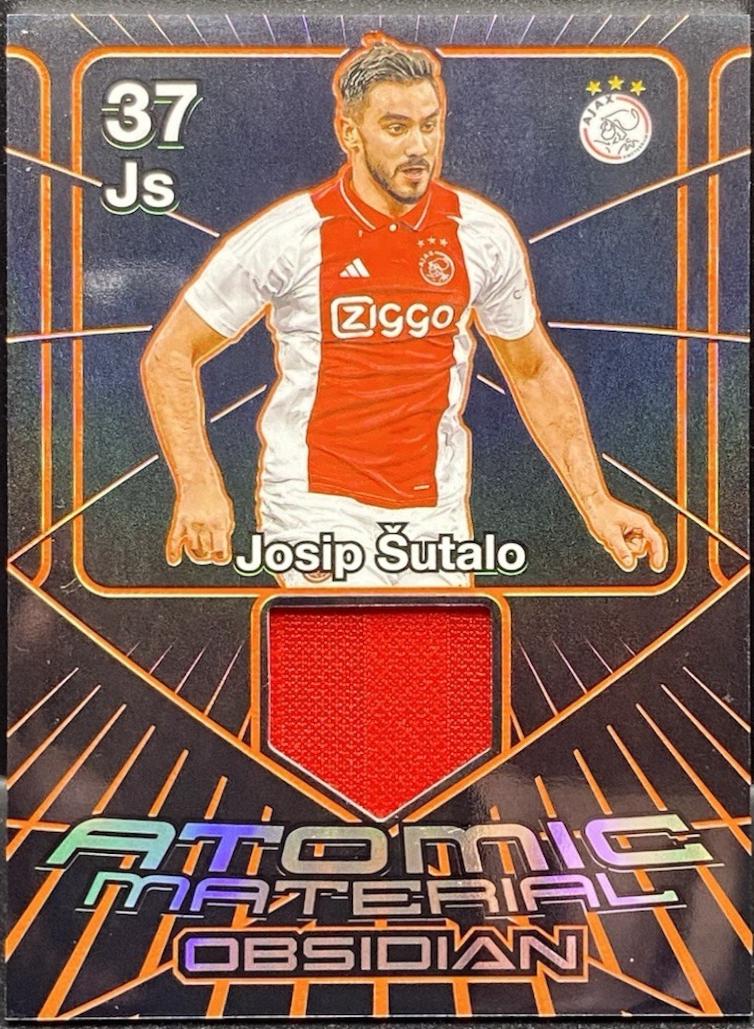 Josip Sutalo #AM-JS 2024 Panini Obsidian Atomic Material Soccer