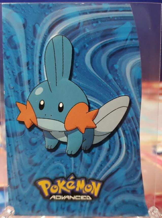 Mudkip #4 Pokemon 2003 Topps Advanced Die Cut