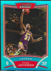 Magic Johnson [Refractor] #104 Basketball Cards 2008 Bowman Chrome Prices