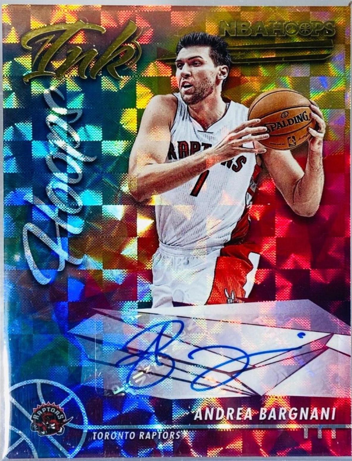 Andrea Bargnani #HI-ABG Basketball Cards 2021 Panini Hoops Ink