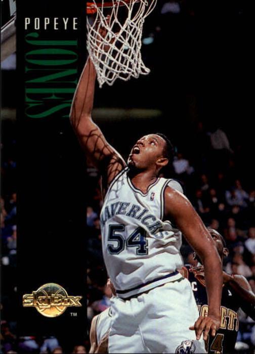 Popeye Jones #37 Basketball Cards 1994 SkyBox Premium