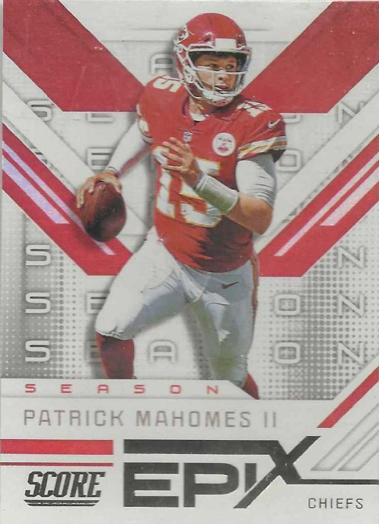 Patrick Mahomes II #ES-3 Football Cards 2019 Panini Score Epix