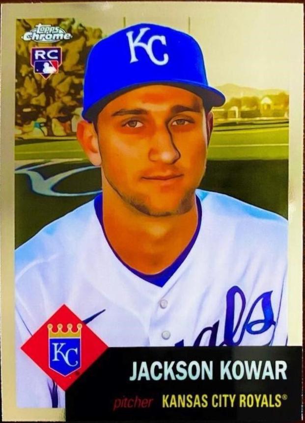 Jackson Kowar #181 Baseball Cards 2022 Topps Chrome Platinum Anniversary