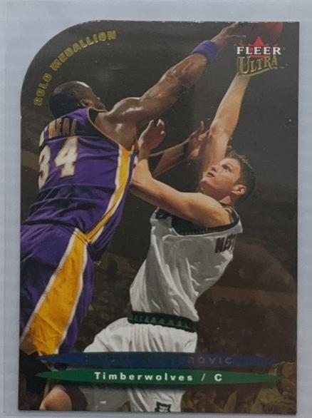 Rasho Nesterovic #7 Basketball Cards 2003 Ultra Gold Medallion