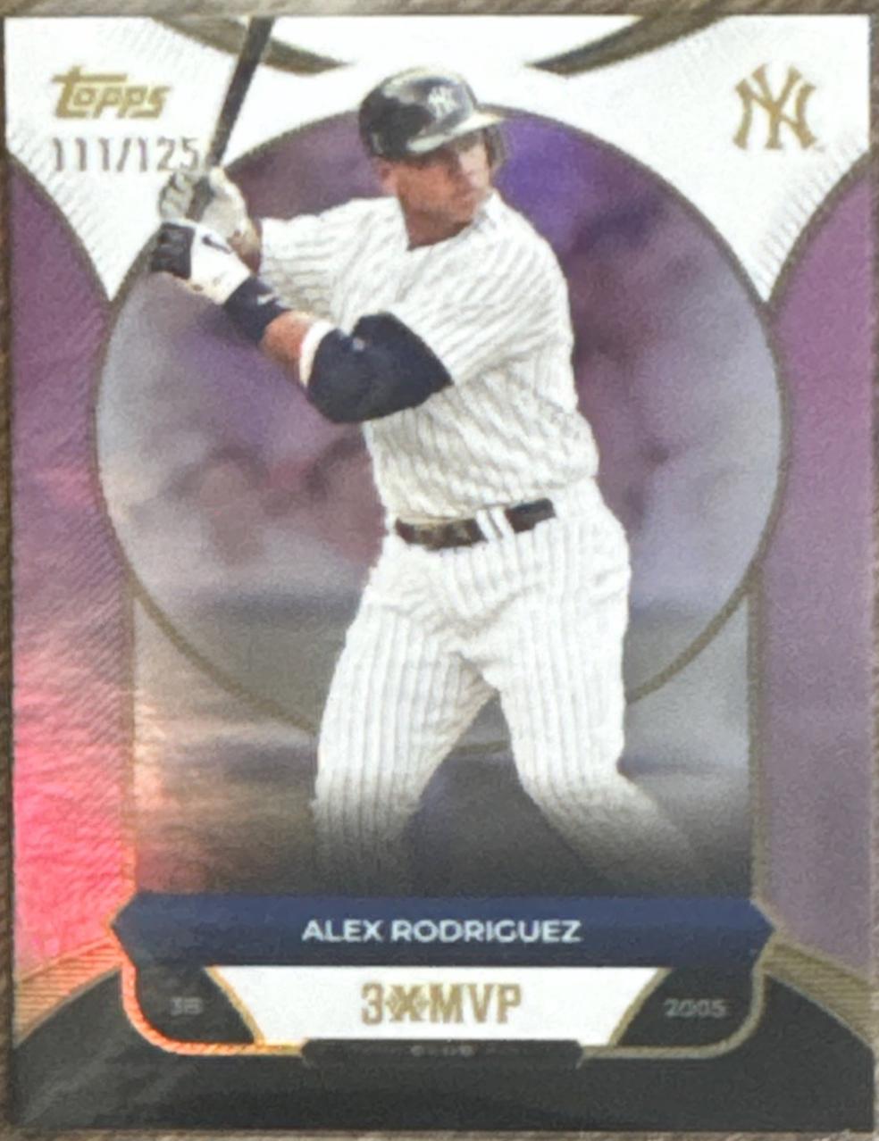 Alex Rodriguez [Pink Foil] #11