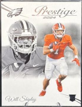 Will Shipley #389 Football Cards 2024 Panini Prestige