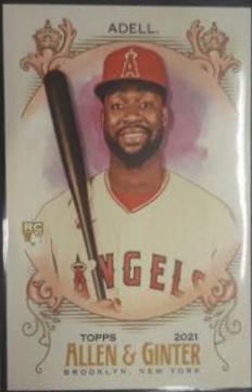 Jo Adell #142 Baseball Cards 2021 Topps Allen & Ginter