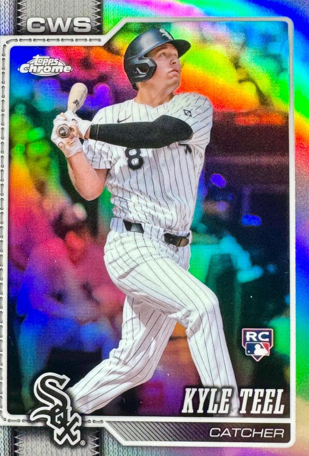 2026 Topps Chrome Kyle Teel [Refractor] #63 card