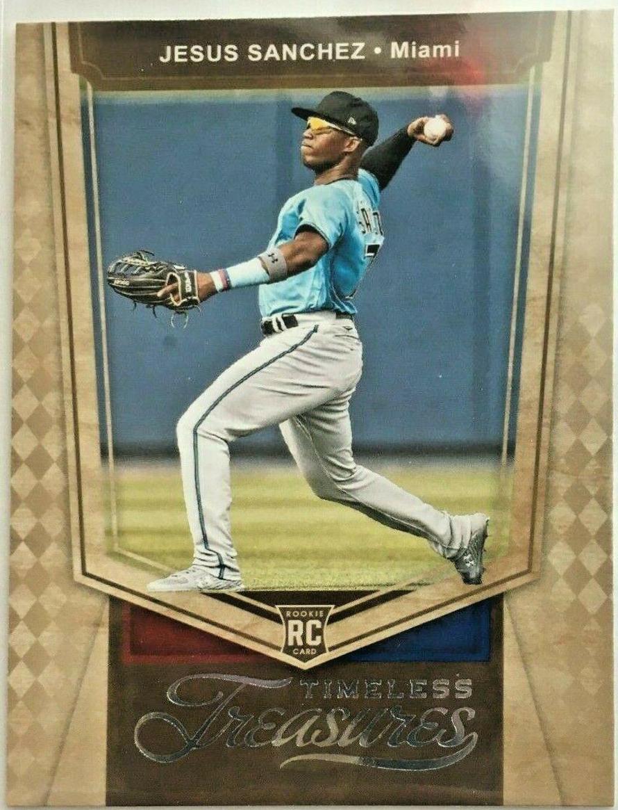 Jesus Sanchez #4 Baseball Cards 2021 Panini Chronicles Timeless Treasures