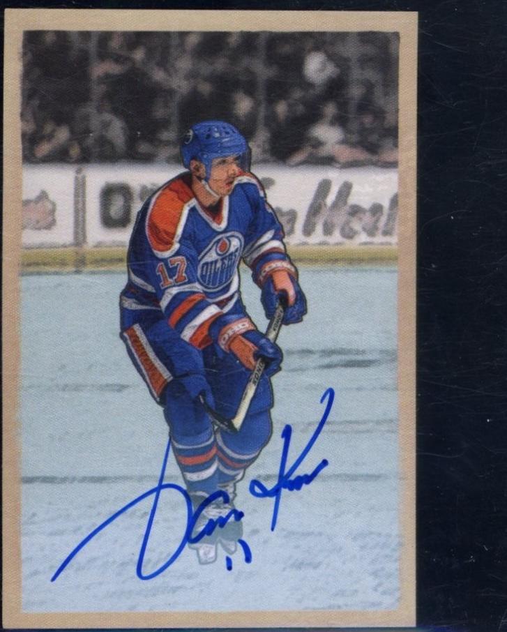 Jari Kurri #R-86 Hockey Cards 2023 Parkhurst Champions Retros Autograph