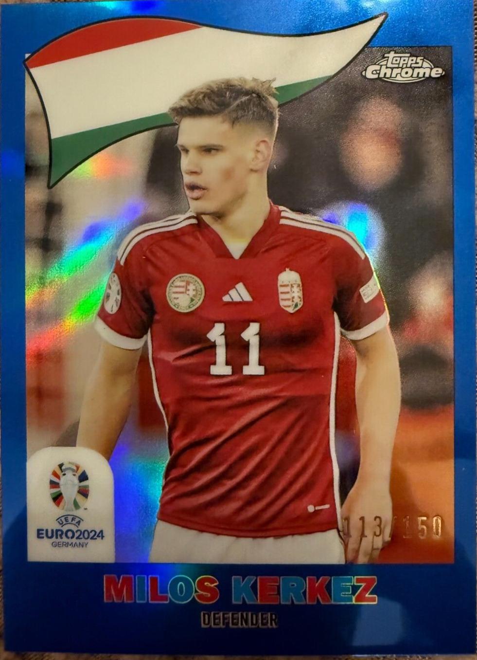 Milos Kerkez [Blue Refractor] #TC-11