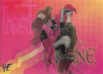 Double Tombstone #13 Wrestling Cards 1999 Artbox WWF Lenticular Action