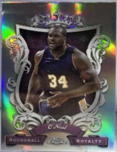 Shaquille O'Neal #RR-14 Basketball Cards 2023 Topps Chrome Roundball Royalty