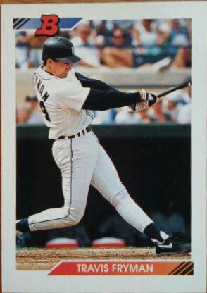 Travis Fryman #37 Baseball Cards 1992 Bowman