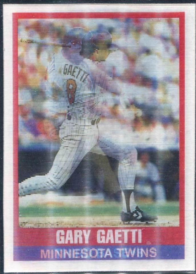 Gary Gaetti #48 Baseball Cards 1989 Sportflics
