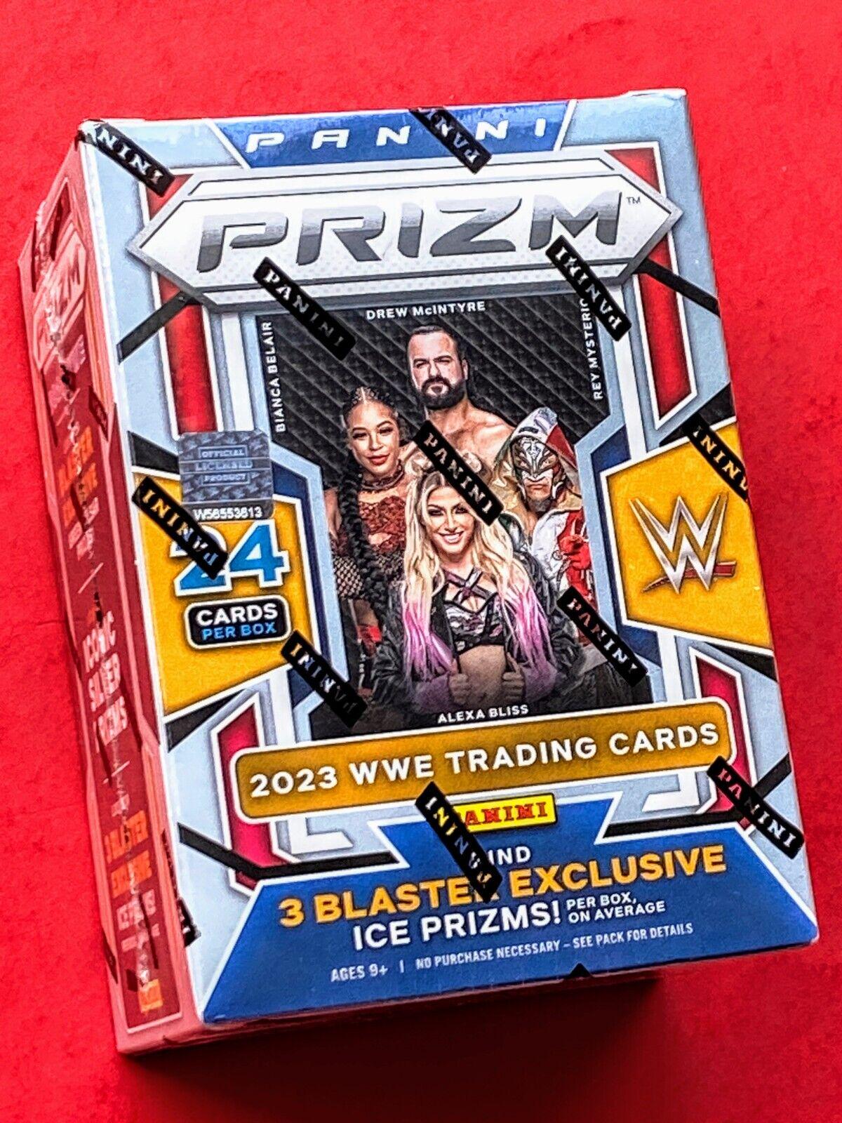Blaster Box Wrestling Cards 2023 Panini Prizm WWE