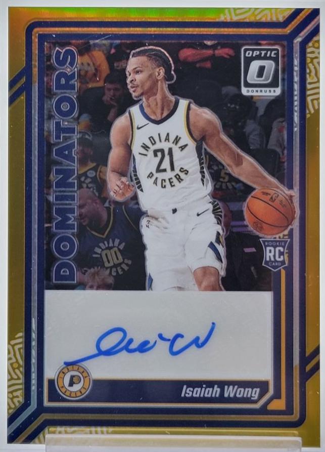 Isaiah Wong [Gold] #RDS-WNG