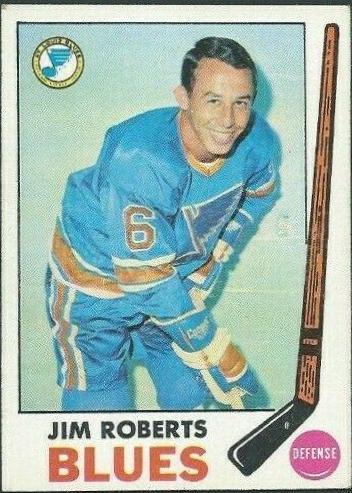 Jim Roberts #14 Hockey Cards 1969 Topps