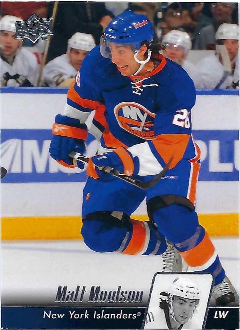 Matt Moulson #79 Hockey Cards 2010 Upper Deck