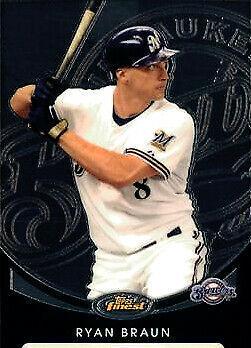 Ryan Braun #4 Baseball Cards 2010 Finest