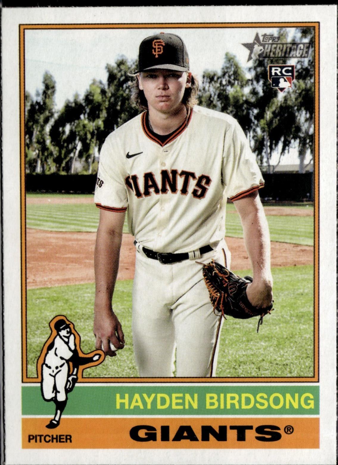 Hayden Birdsong #324 Baseball Cards 2025 Topps Heritage