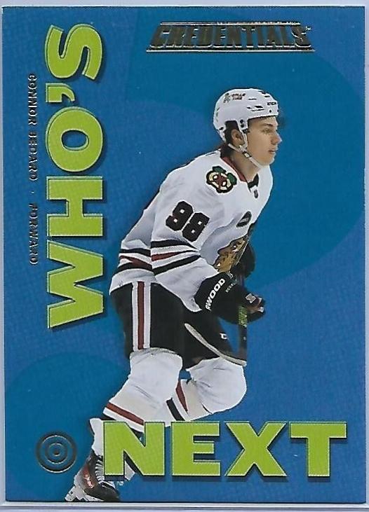 Connor Bedard #WN-CB Hockey Cards 2023 Upper Deck Credentials Who's Next