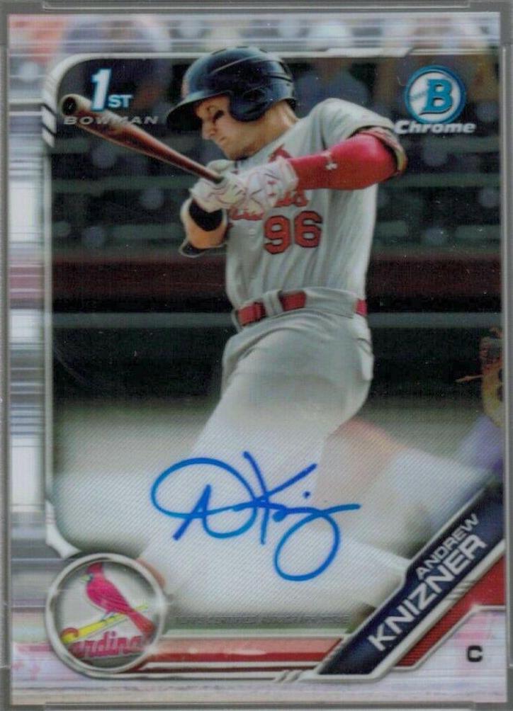 Andrew Knizner #PA-AK Baseball Cards 2019 Bowman Prospect Autographs