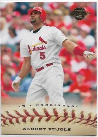 Albert Pujols #5 Baseball Cards 2009 Upper Deck Sweet Spot