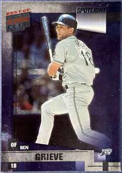 Ben Grieve #37 Baseball Cards 2002 Donruss Best of Fan Club