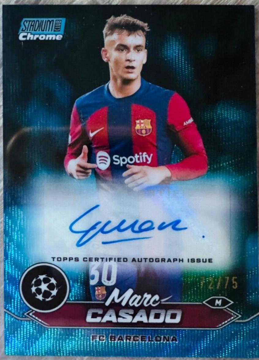 Marc Casado [Blue Wave Refractor] #CA-MC