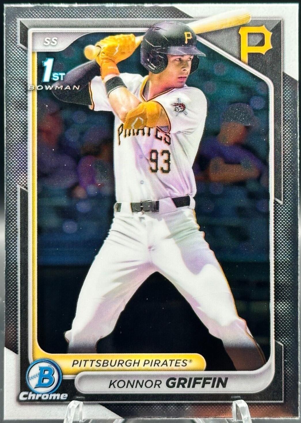 Konnor Griffin #BDC-22 Baseball Cards 2024 Bowman Draft Chrome
