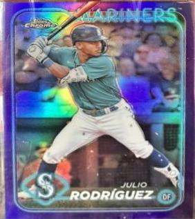 Julio Rodriguez [Purple Refractor] #300