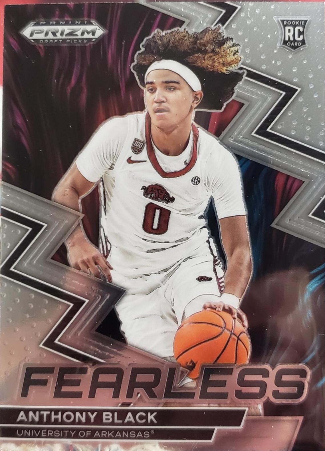 Anthony Black #10 Basketball Cards 2023 Panini Prizm Draft Picks Fearless