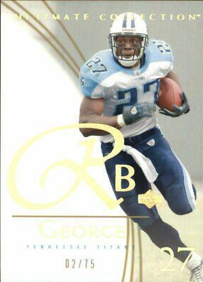 Eddie George #27 2003 Ultimate Collection Football