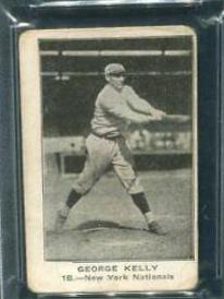George Kelly Baseball Cards 1922 E121 American Caramel Series of 120
