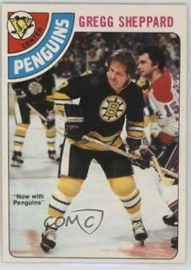 Gregg Sheppard #18 Hockey Cards 1978 O-Pee-Chee