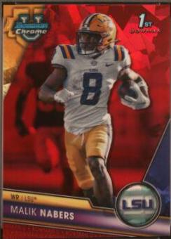 Malik Nabers [Sapphire Red] #74