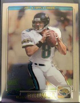 Mark Brunell #22 Football Cards 2001 Topps Chrome