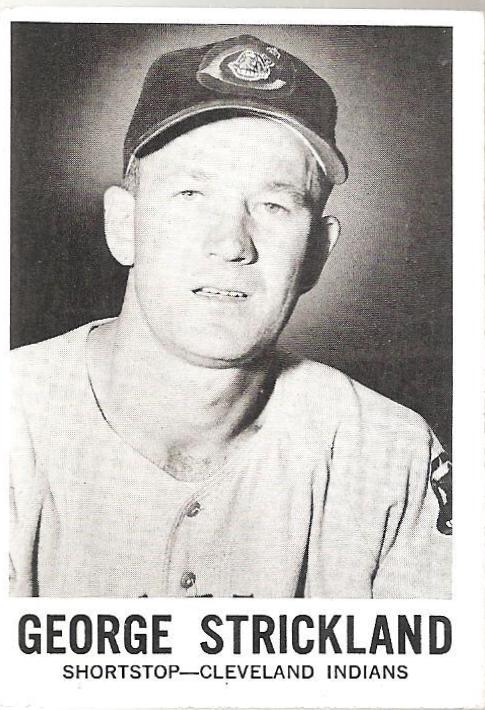 George Strickland #30 Baseball Cards 1960 Leaf