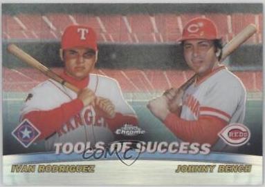 I. Rodriguez, J. Bench [Refractor] #TC5