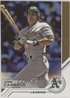 Jose Canseco #S-113 Baseball Cards 2017 Topps Salute