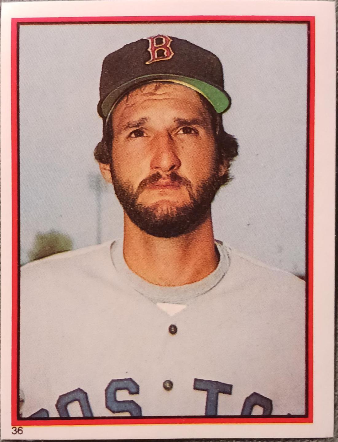 Mark Clear #36 Baseball Cards 1983 Topps Stickers